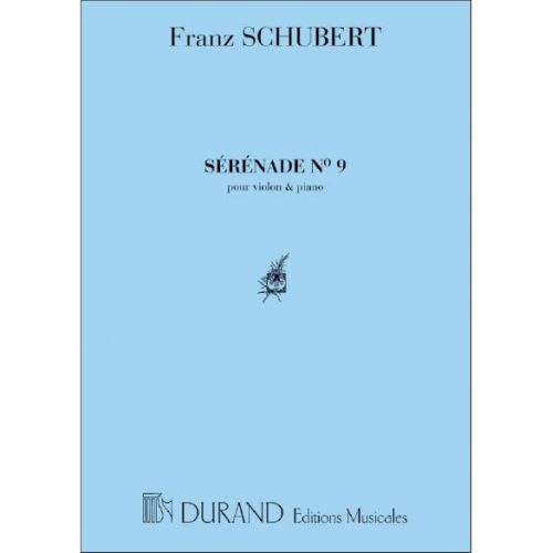 SCHUBERT F. - SERENADE VIOLON/PIANO