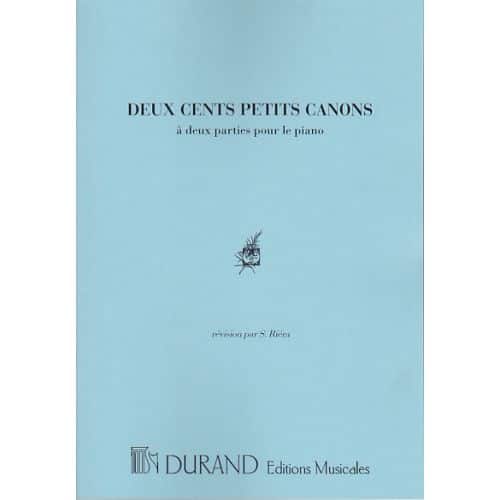 KUNZ - 200 PETITS CANONS - PIANO