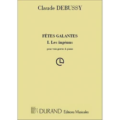 DEBUSSY - FETES GALANTES VOL.2 - VOIX GRAVE ET PIANO