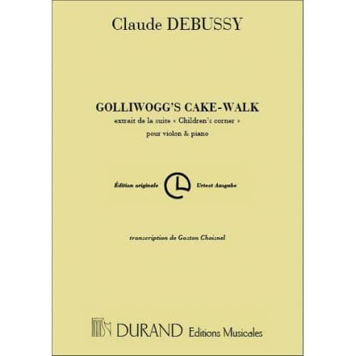 DEBUSSY C. - GOLLIWOGG'S CAKE-WALK - VIOLON ET PIANO