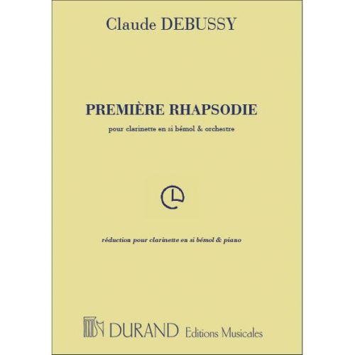 DEBUSSY - RHAPSODIE N°1 - CLARINETTE ET PIANO