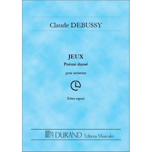 DEBUSSY - JEUX - CONDUCTEUR POCHE