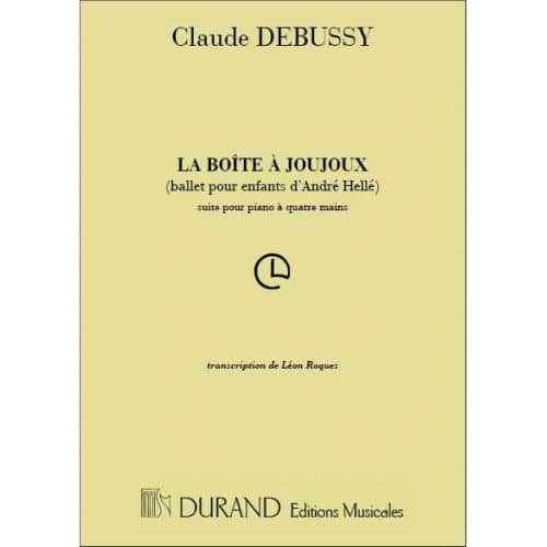DEBUSSY C. - BOITE A JOUJOUX BALLET POUR ENFANTS - PIANO 4 MAINS
