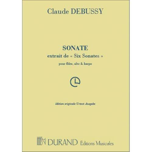 DEBUSSY - SONATE - FLUTE, ALTO ET HARPE