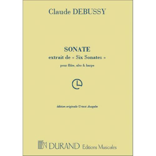 DEBUSSY - SONATE - FLUTE, ALTO ET HARPE
