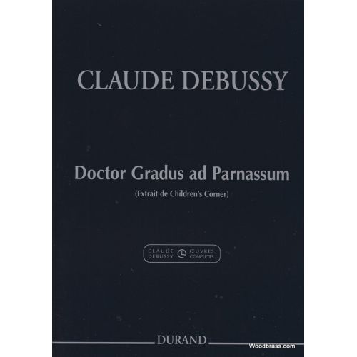 DURAND DEBUSSY CLAUDE - DOCTOR GRADUS AD PARNASSUM - PIANO