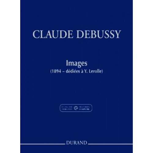 DEBUSSY C. - IMAGES OUBLIEES - PIANO