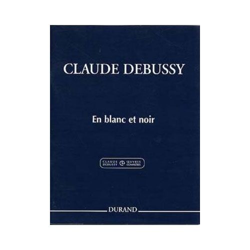 DEBUSSY C. - EN BLANC ET NOIR - 2 PIANOS