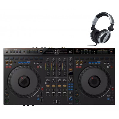 ALPHATHETA Pioneer DJ DDJ-GRV6 + Auriculares HPDJ-500