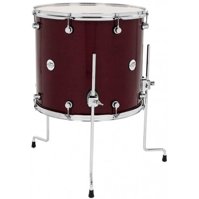 FLOOR TOM DESIGN 18X16 CHERRY STAIN 