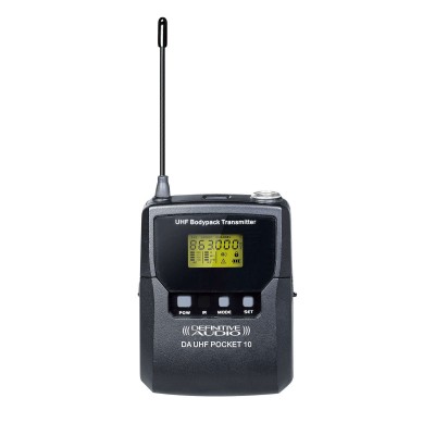 DEFINITIVE AUDIO DA UHF POCKET 10
