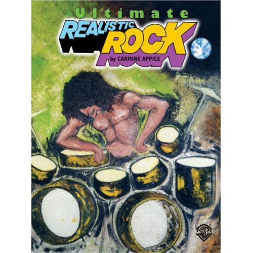 ALFRED PUBLISHING ULTIMATE REALISTIC ROCK + 2 CDS - DRUMS & PERCUSSION