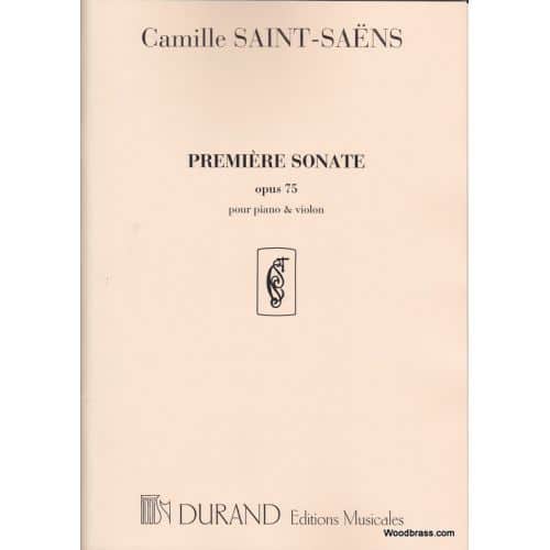 SAINT SAENS C. - SONATE N 1 OP 75 - VIOLON ET PIANO