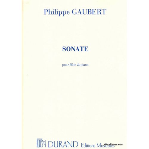 GAUBERT - SONATE - FLUTE ET PIANO