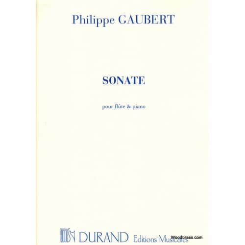 DURAND GAUBERT - SONATE - FLUTE ET PIANO