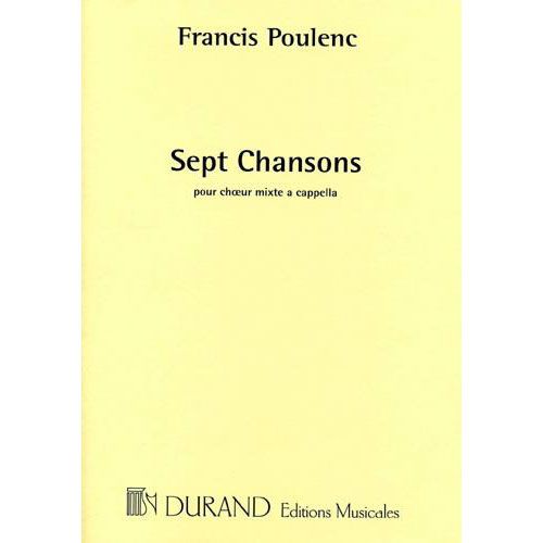 DURAND Poulenc F. - Marie - Choeur
