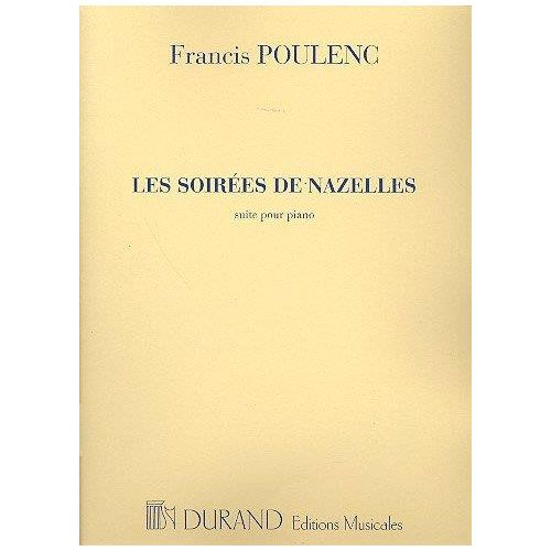 POULENC F. - SOIREES DE NAZELLES - PIANO