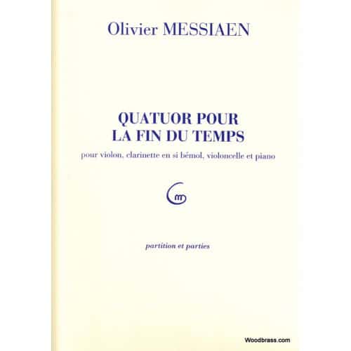 MESSIAEN O. - QUATUOR POUR LA FIN DU TEMPS - ENSEMBLE MIXTE