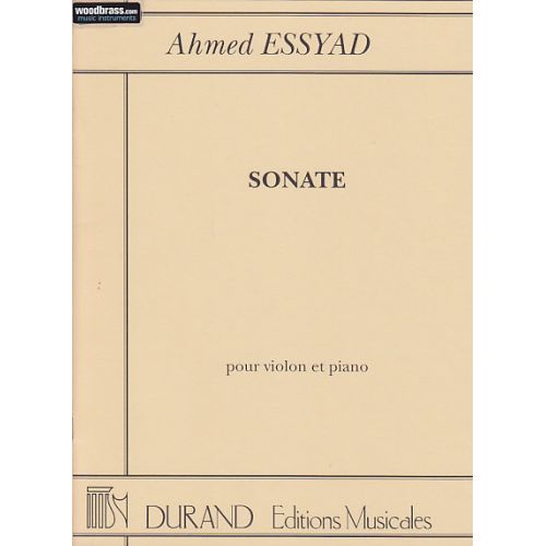 DURAND ESSYAD - SONATE - VIOLON ET PIANO
