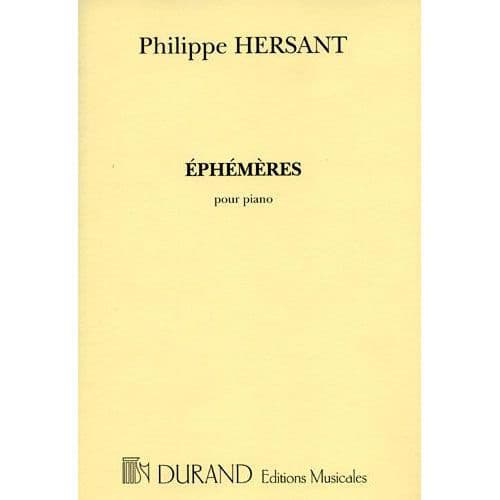 HERSANT P. - EPHEMERES - PIANO