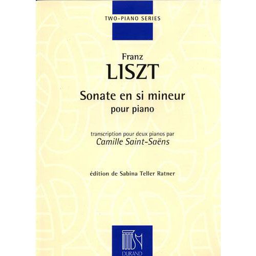 LISZT F. - SONATE EN SI MINEUR - 2 PIANOS