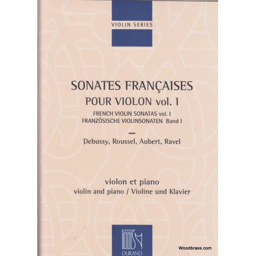 DURAND SONATES FRANCAISES - VIOLON ET PIANO
