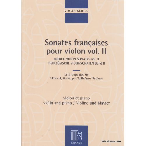 DURAND SONATES FRANCAISES VOL.2 - VIOLON ET PIANO