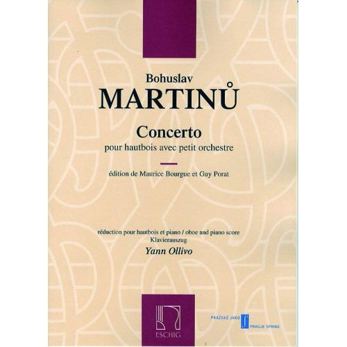 MARTINU B. - CONCERTO - HAUTBOIS ET ORCHESTRE