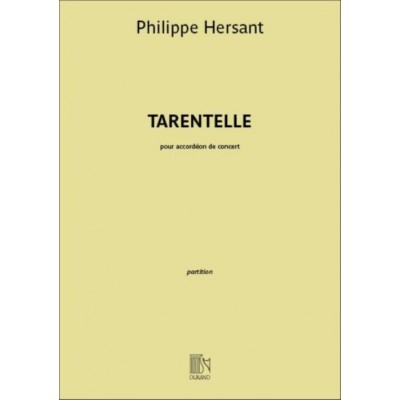 HERSANT PHILIPPE - TARENTELLE - ACCORDEON