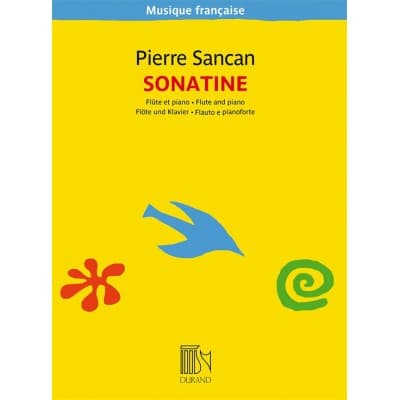 SANCAN P. - SONATINE - FLUTE ET PIANO