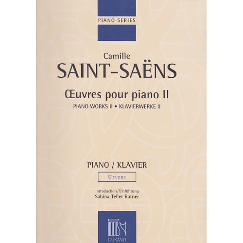 DURAND SAINT-SAENS C. - OEUVRES POUR PIANO - VOLUME II (VALSES) - PIANO