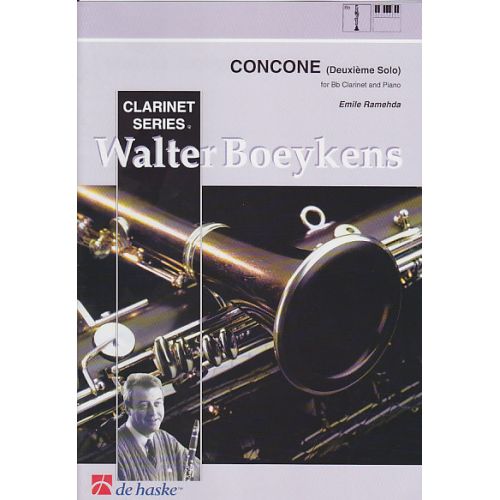 RAMEHDA EMILE - CONCONE, 2EME SOLO - CLARINETTE, PIANO