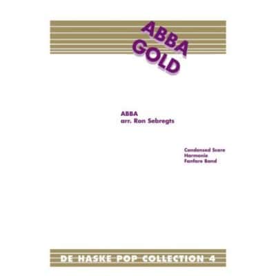 DEHASKE ABBA GOLD (arr. Ron Sebregts) - DE HASKE POP COLLECTION - PARTIES SEPAREES 