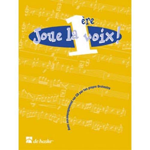 JOUE LA 1ERE VOIX - FLUTE TRAVERSIERE + CD