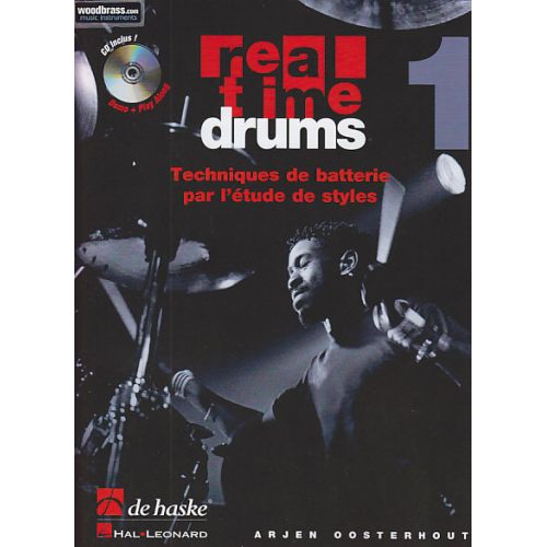 OOSTERHOUT (FR) - REAL TIME DRUMS METHODE VOL.1 + CD