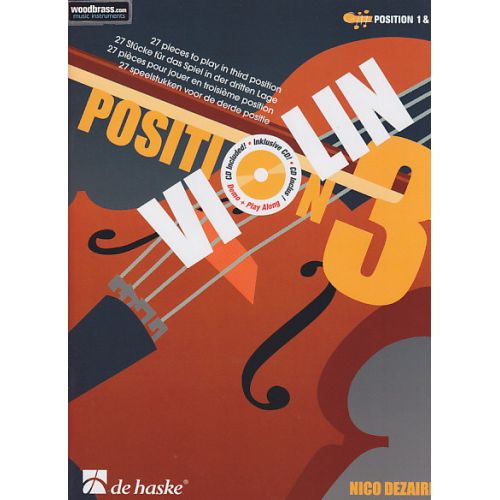 DEZAIRE N. - VIOLIN POSITION 3 + CD 