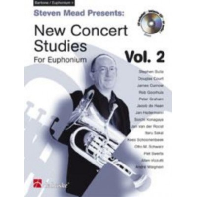 DEHASKE STEVEN MEAD - NEW CONCERT STUDIES VOL.2 - EUPHONIUM T.C. + CD 