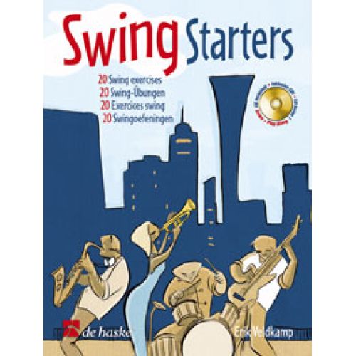 DEHASKE SWING STARTERS + CD - SAXOPHONE TENOR ET SOPRANO