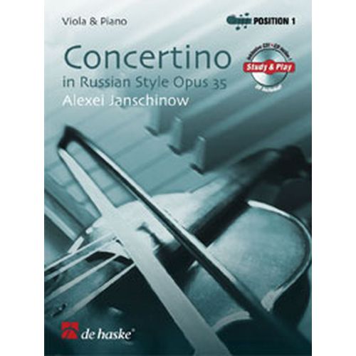 DEHASKE JANSCHINOW ALEXEI - CONCERTINO OP.35 - ALTO, PIANO