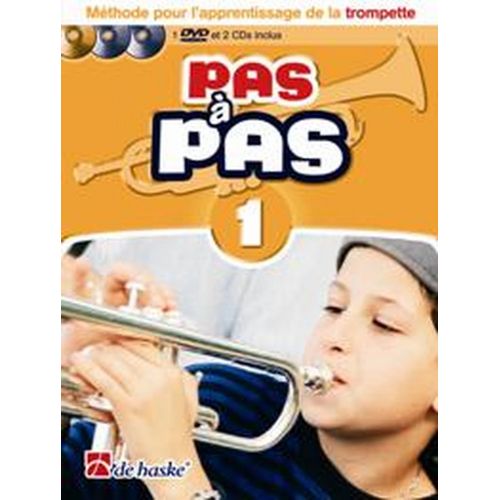 PAS A PAS TROMPETTE VOL.1 + 2 CD ET DVD