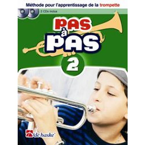DEHASKE PAS A PAS TROMPETTE VOL.2 + 2 CD