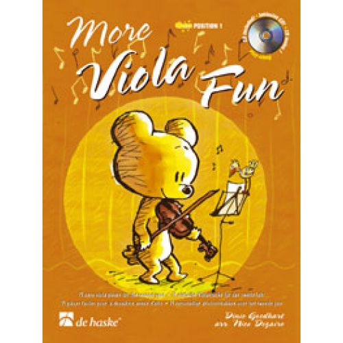 GOEDHART / DEZAIRE - MORE VIOLA FUN + CD