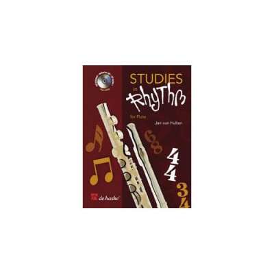 DEHASKE VAN HULTEN J.W.A. - STUDIES IN RHYTHM FOR FLUTE + CD