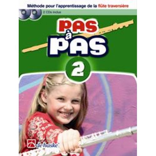 PAS A PAS FLUTE TRAVERSIERE VOL.2 + CD