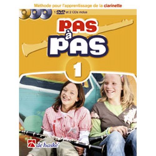 PAS A PAS CLARINETTE VOL.1 + CD