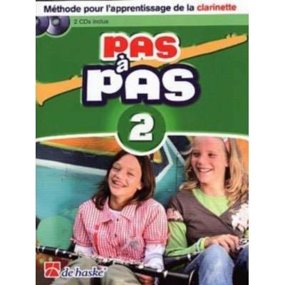 DEHASKE PAS A PAS CLARINETTE VOL.2 + CD