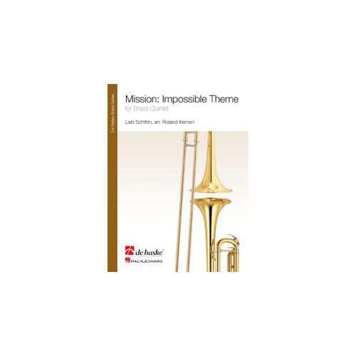 SCHIFRIN LALO - MISSION: IMPOSSIBLE THEME - FOR BRASS QUINTET