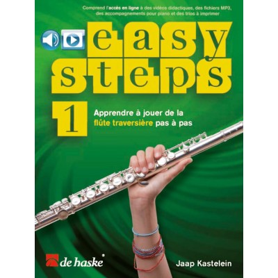 DEHASKE Easy Steps + Audio - Flûte traversière