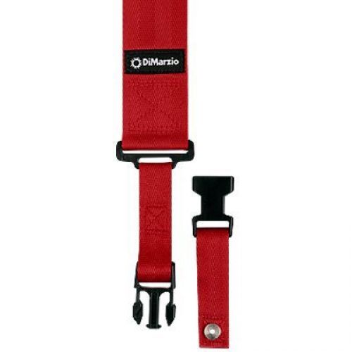 DIMARZIO DD2200-RD CLIPLOCK STRAP RED