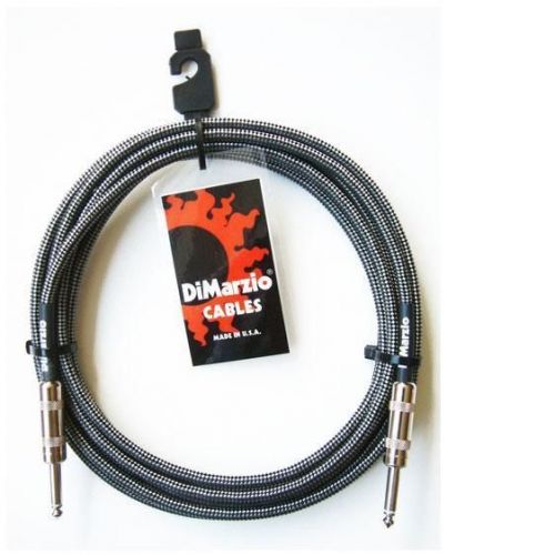 Dimarzio Dep1715-bkgy Cable Guitare 4,50m Noir/gris